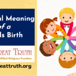 Universal Meaning of a Child’s Birth 